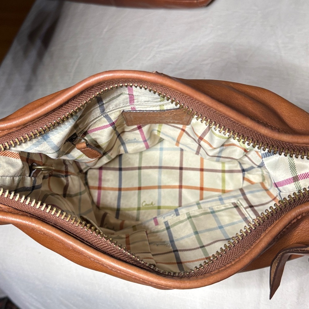 Coach Bleecker Burnished Whiskey Set - Shopper, Med Duffle, Slip Demi, Wallet - Picture 13 of 16